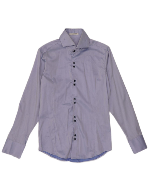 Naracamicie Chemise Homme XS Bleu Coton Classique