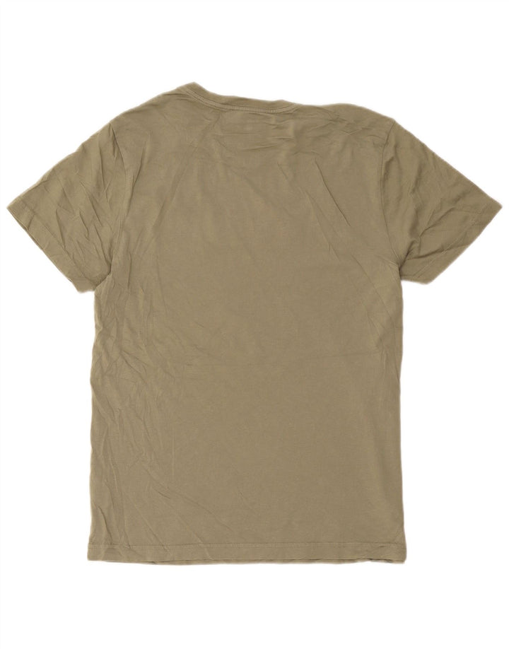 Hurley Mens Graphic T-Shirt Top Medium Khaki Cotton