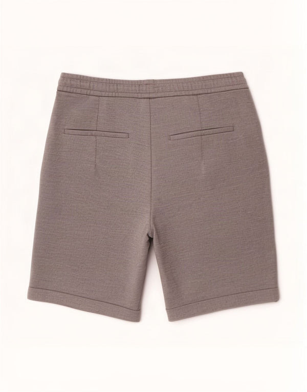 Zara Ανδρικό σορτς Chino Medium W31 Γκρι Πολυεστέρας