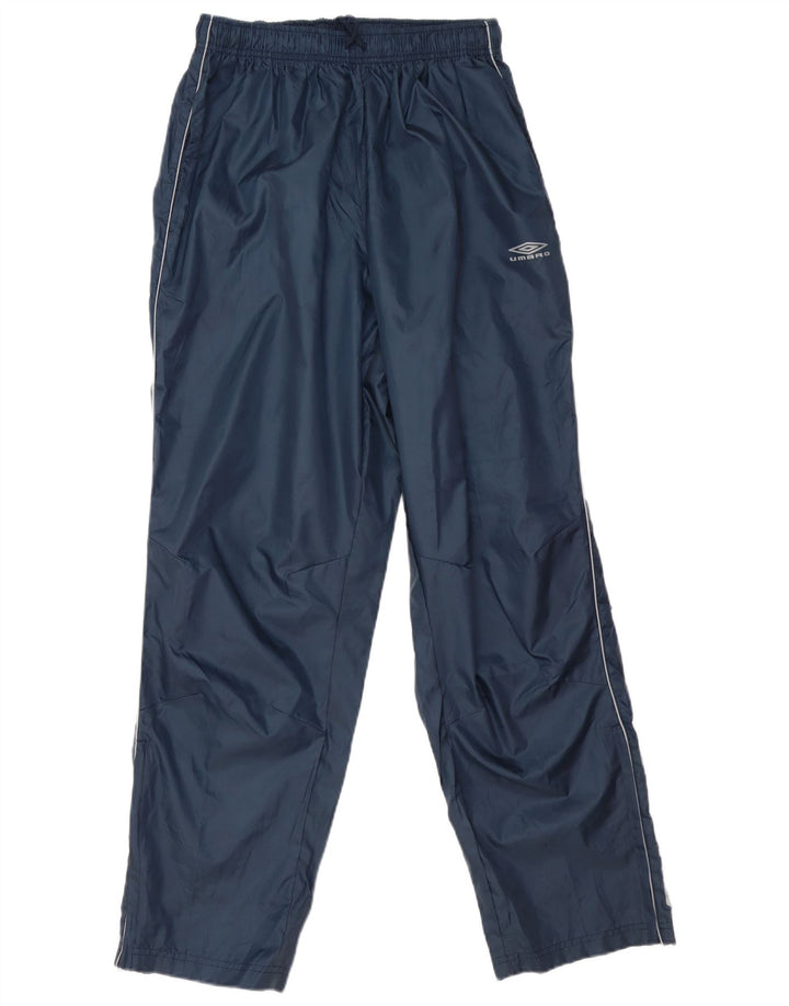 Umbro Pantalon de Survêtement Graphique Homme Large Bleu Marine Polyester