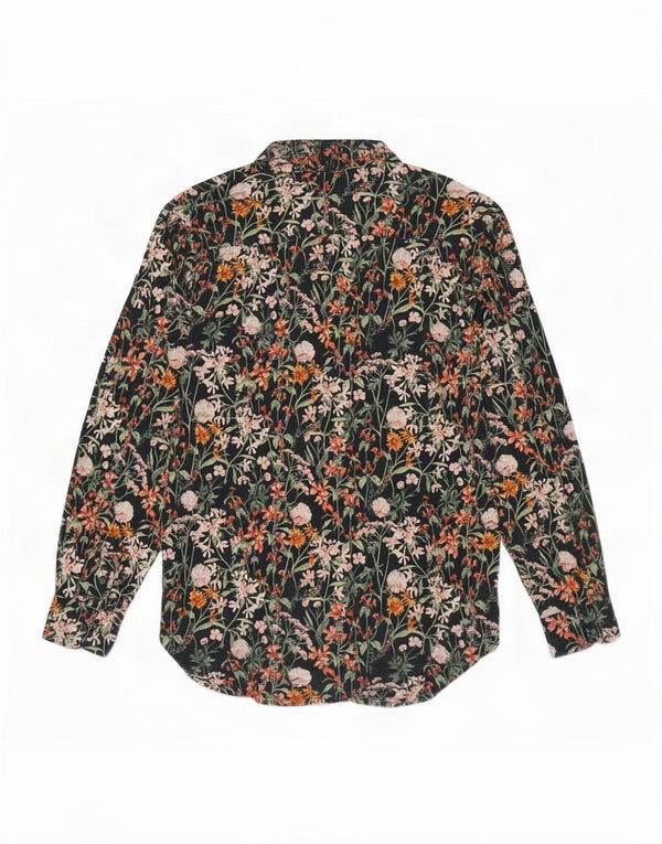 Γυναικείο πουκάμισο Scotch & Soda UK 14 Medium Black Floral
