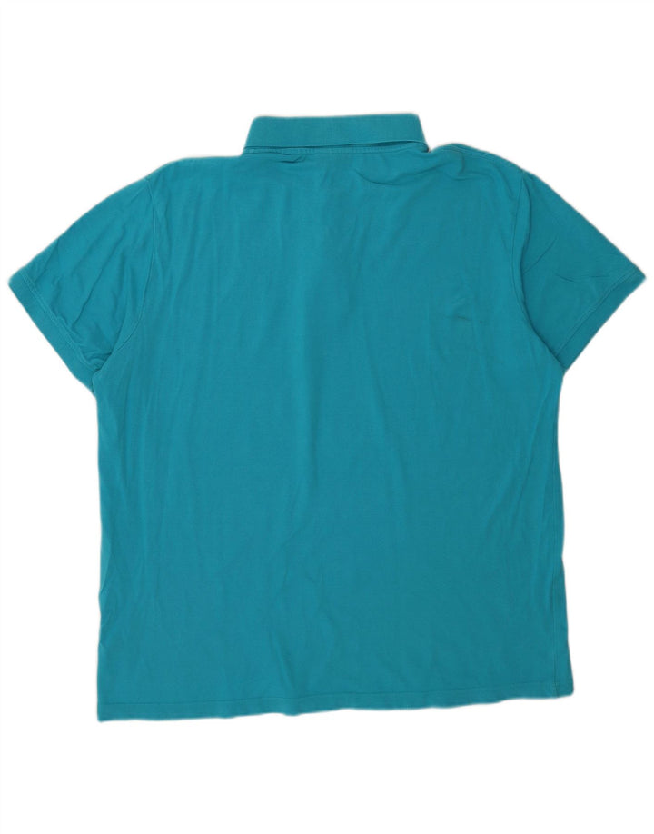 Kappa herre poloshirt 2XL blå bomuld