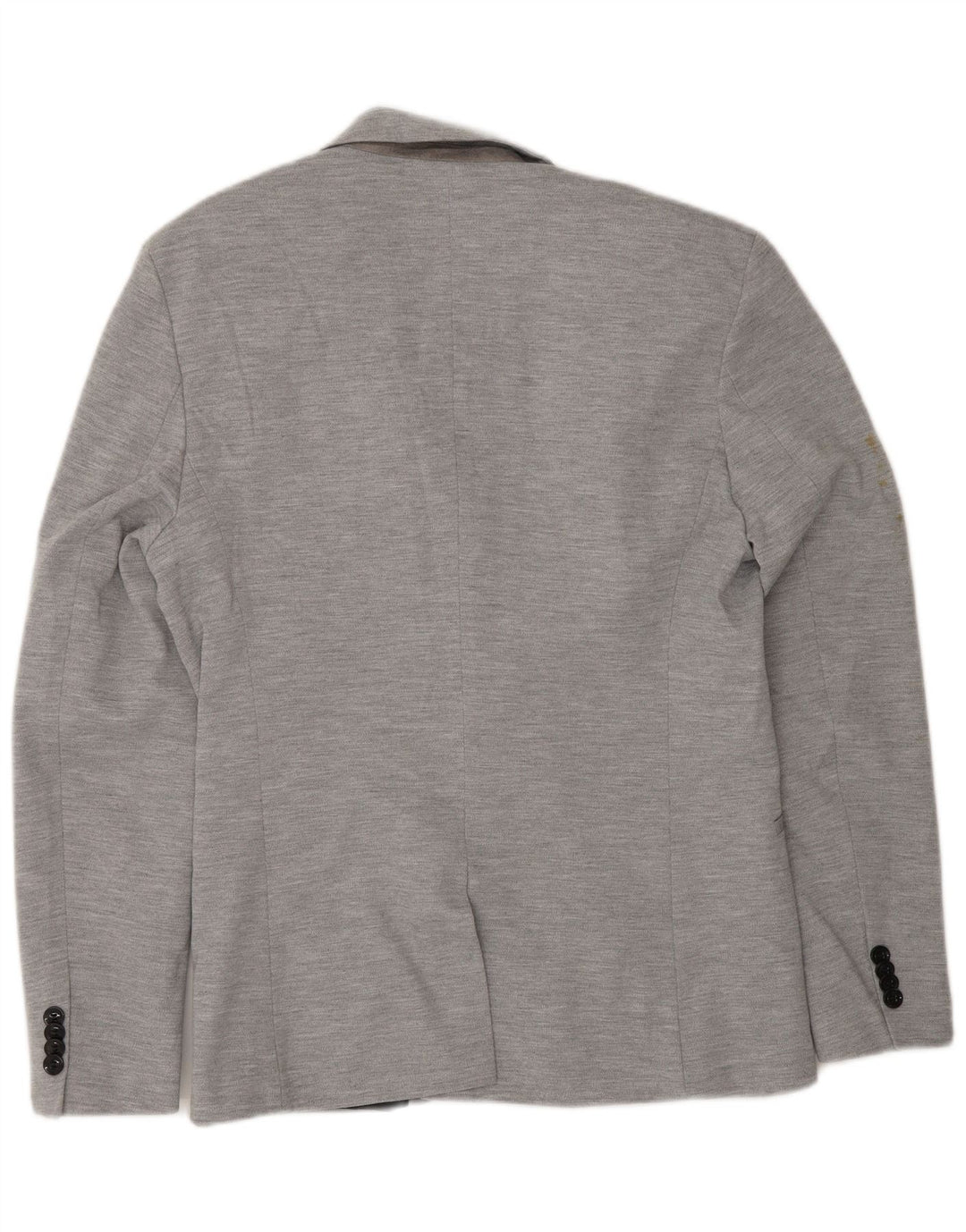Jaqueta blazer masculina Zara com 2 botões Reino Unido 40 grande cinza