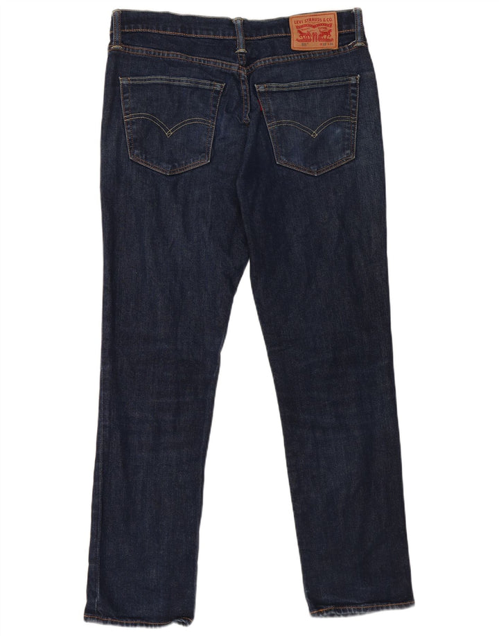 Levi's Mens 511 Slim Jeans W33 L28 Blue Cotton