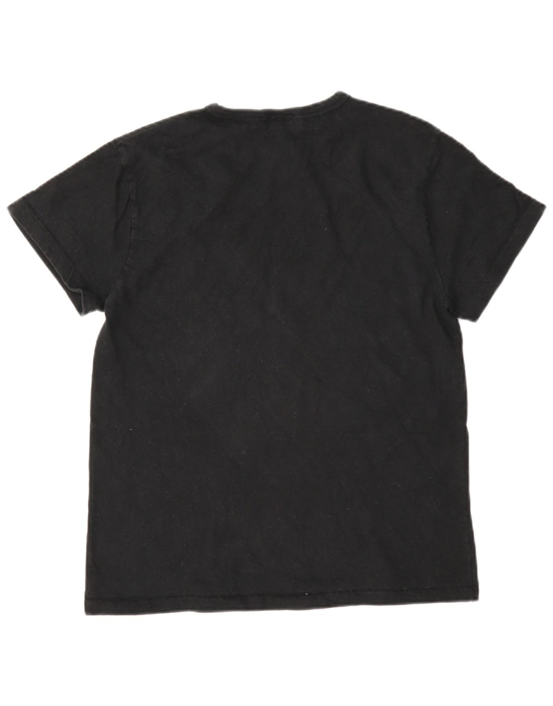 Champion Womens Graphic T-Shirt Top UK 14 Medium Black