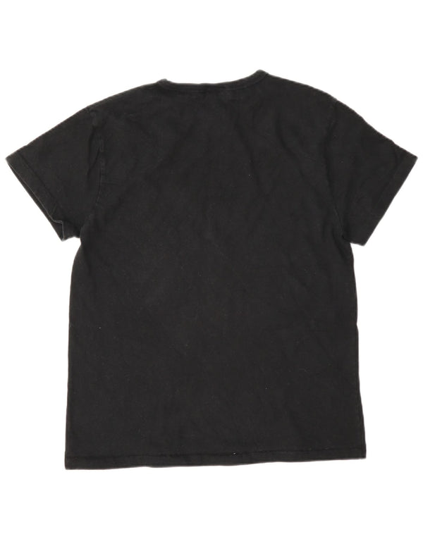 T-shirt grafica da donna Champion Top UK 14 Medium Nera