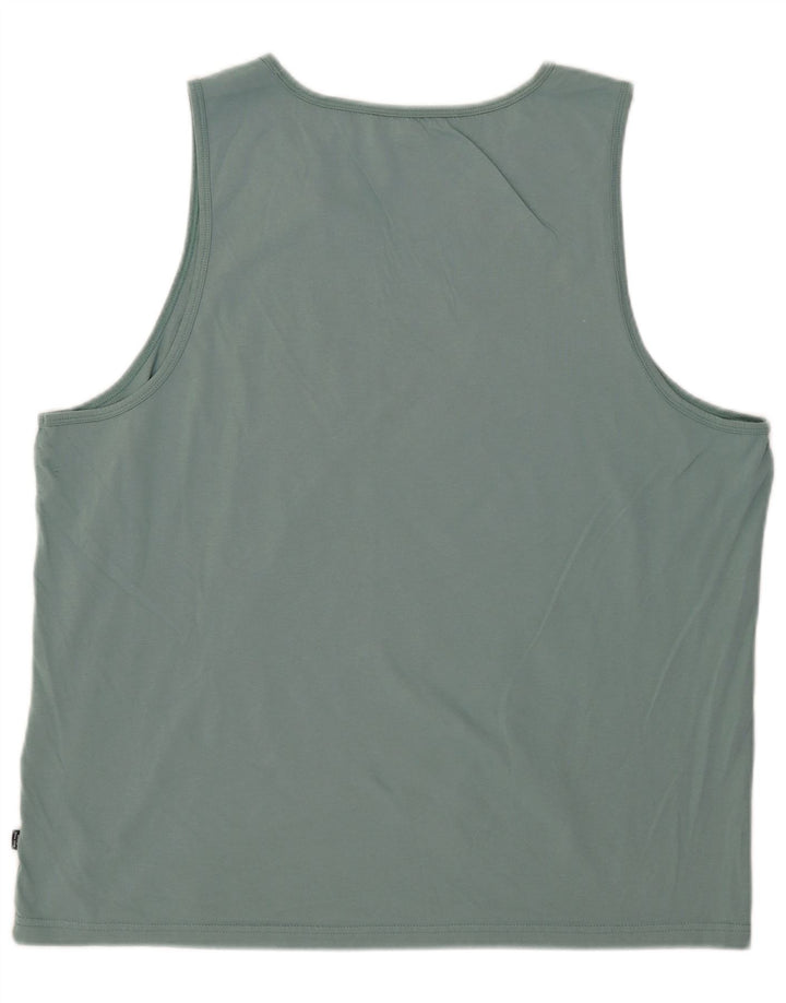 Puma Mens Graphic Vest Top 2XL Green