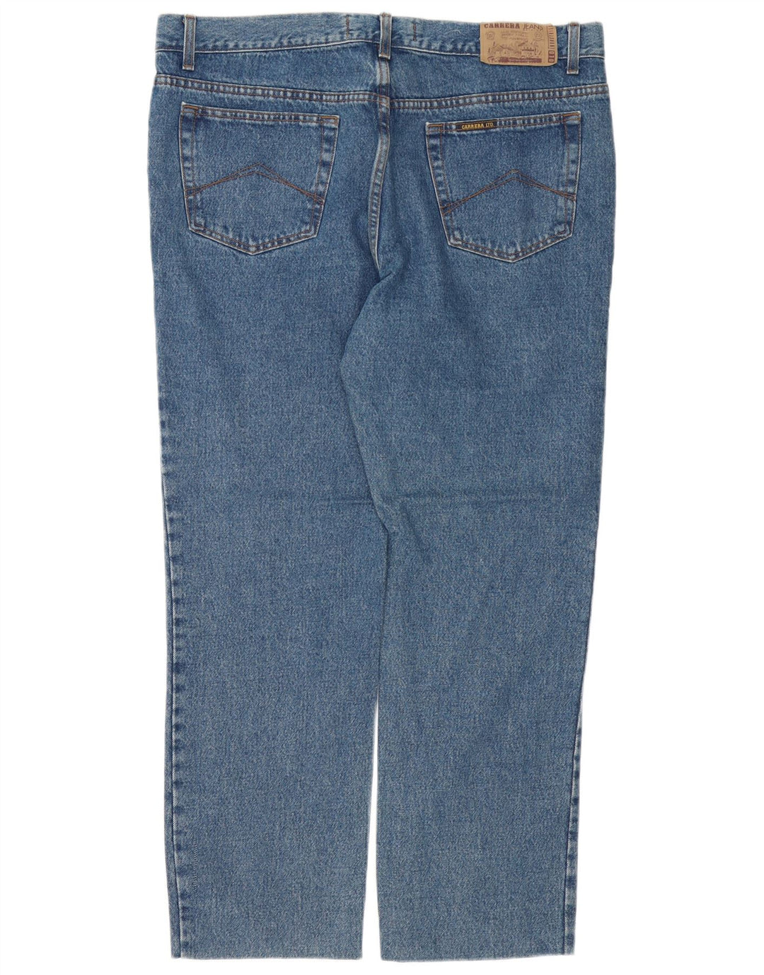 Carrera Mens 700 Straight Jeans W42 L31 Blue Cotton