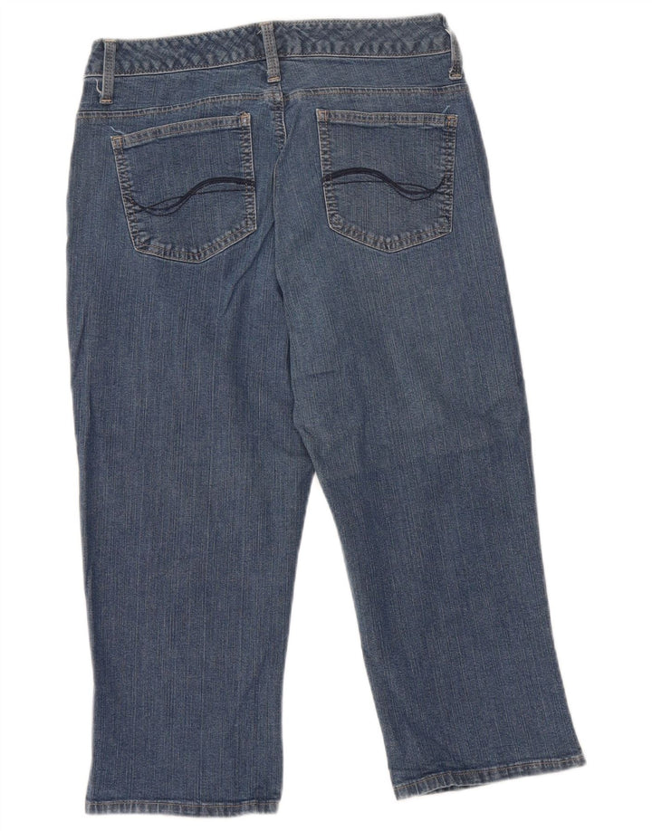 LEE Womens Capri Jeans W30 L19 Blue