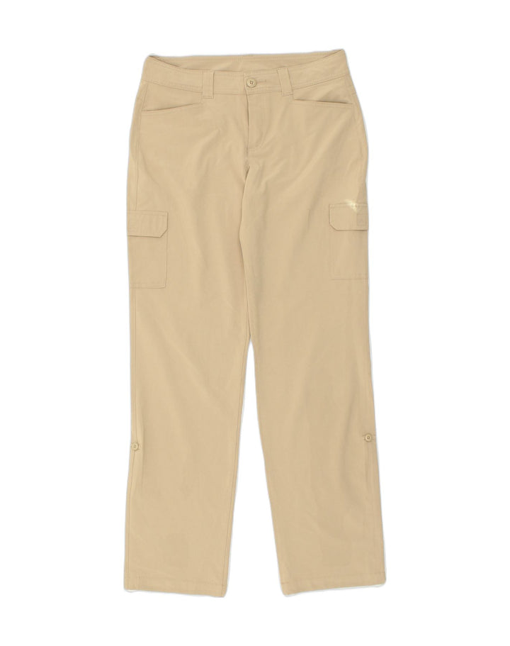 EDDIE BAUER Womens Straight Cargo Trousers US 6 Medium W30 L31  Beige | Vintage Eddie Bauer | Thrift | Second-Hand Eddie Bauer | Used Clothing | Messina Hembry 