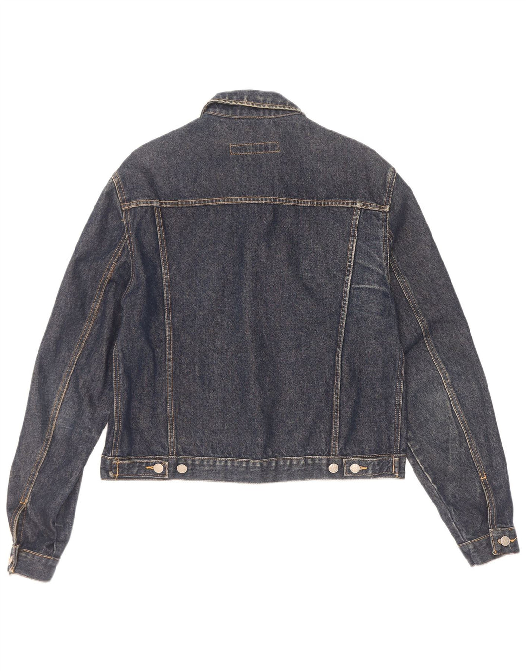 WPM Womens Denim Jacket UK 18 XL Navy Blue Cotton