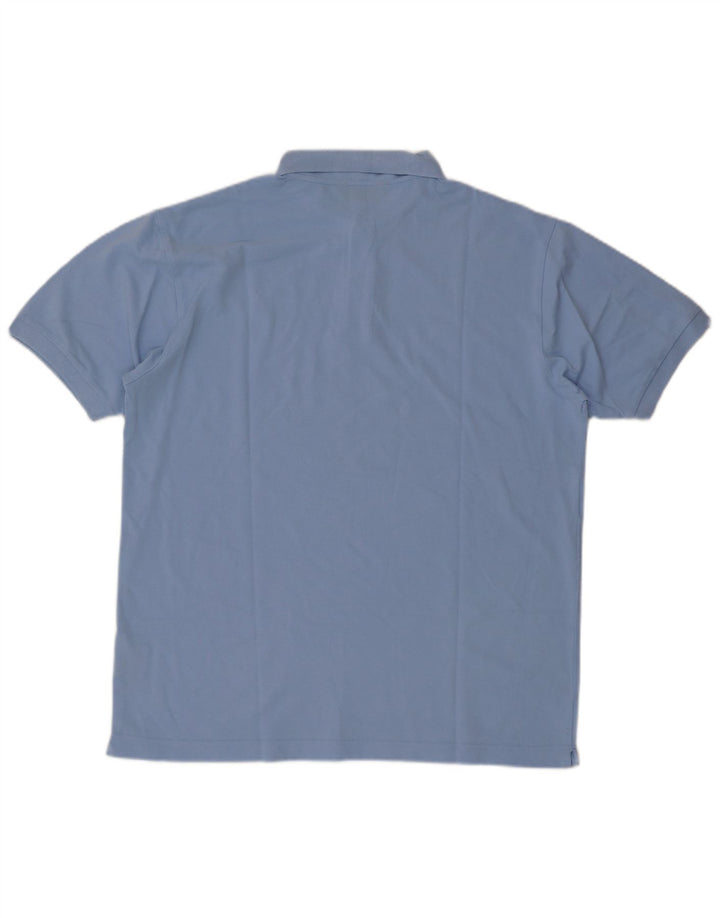 Kappa Mens Polo Shirt XL Blue Cotton