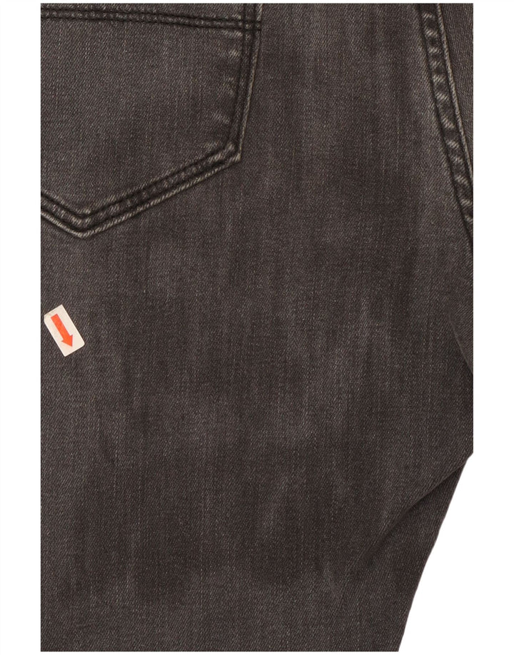 Marks & Spencer Herren Slim Jeans W36 L27 Schwarze Baumwolle