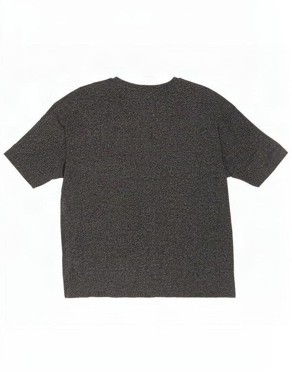 Zara Herre Trafaluc T-Shirt Top Lille Grå Flecked