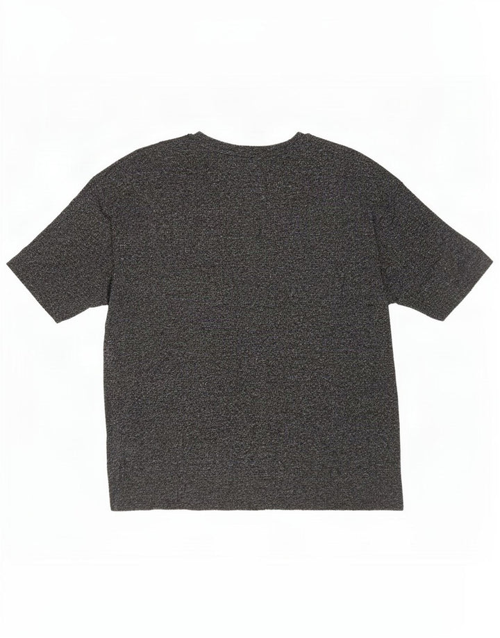 Męski T-shirt Zara Trafaluc, mały, szary, nakrapiany