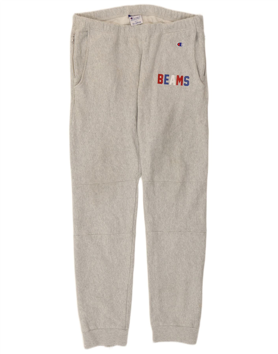 Champion Mens Graphic Tracksuit Trousers Joggers XL  Grey
