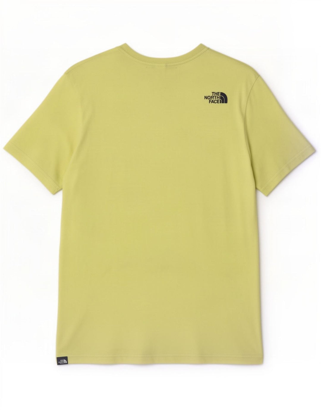 The North Face Mens T-Shirt Top Medium Yellow Cotton