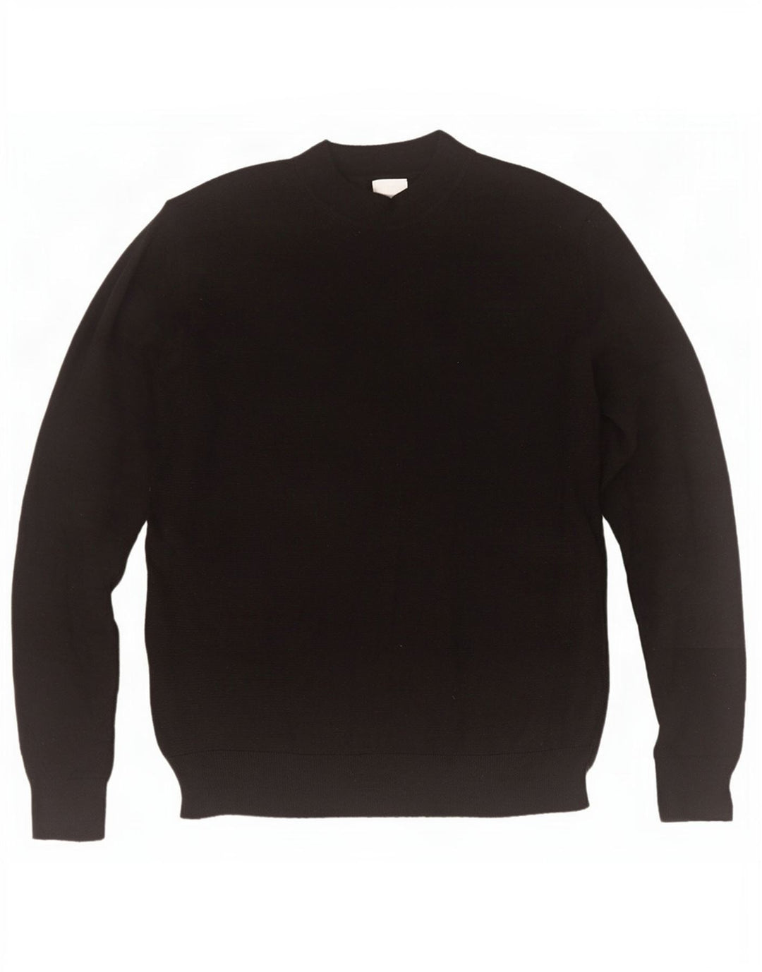 Zara Herre Turtle Neck Jumper Sweater XL Sort Akryl