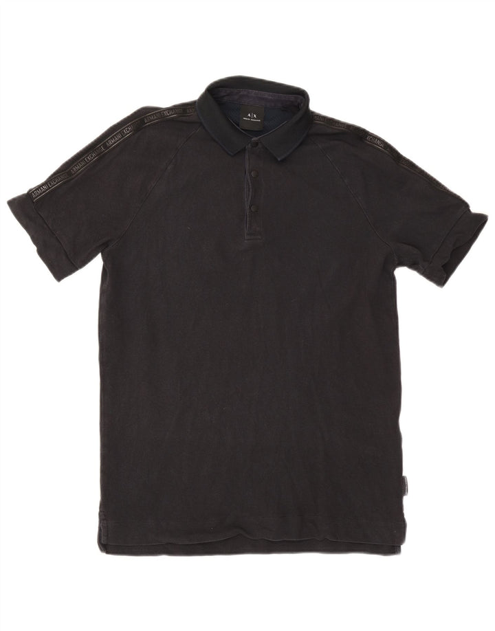 Polo grafica da uomo Armani Exchange Small nera