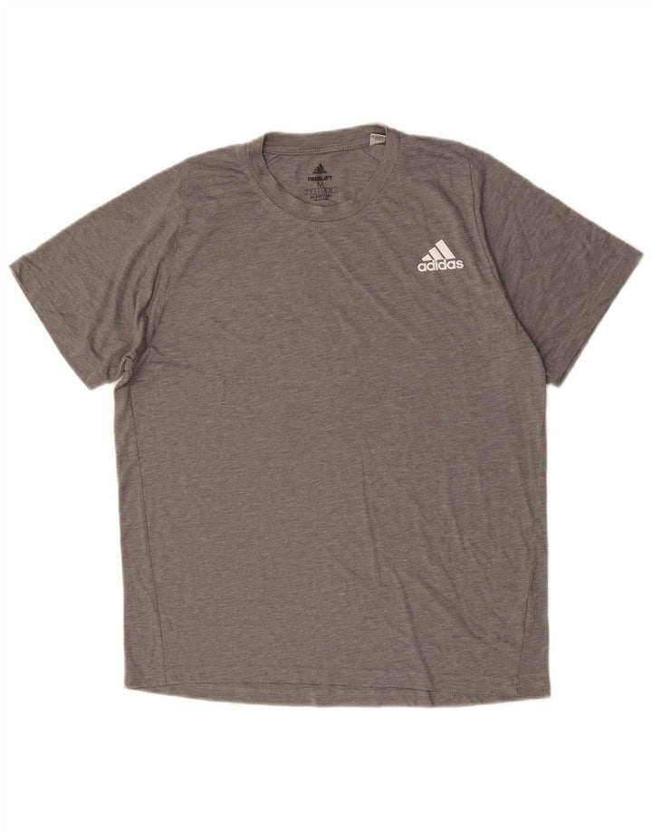 Adidas Mens Aeroready T-Shirt Top Medium Grey