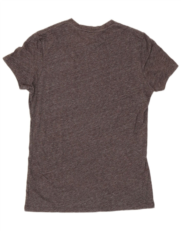 JACK WILLS Mens T-Shirt Top Small Grey Flecked
