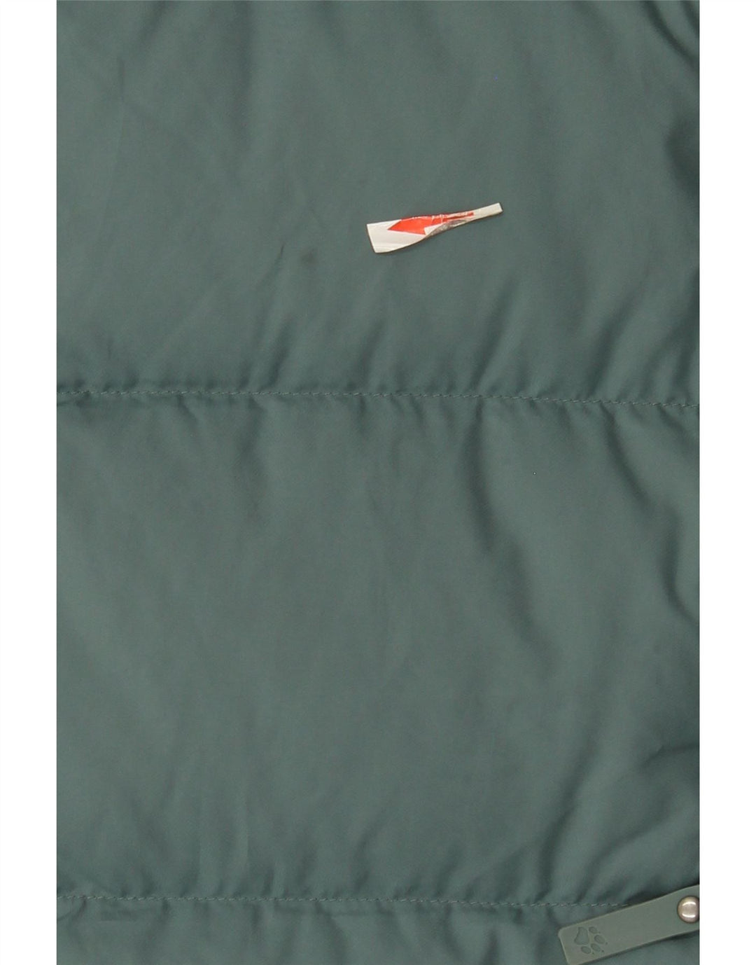 Jack Wolfskin Dame Hætte Oversized Polstret Frakke UK 10/12 Medium Green