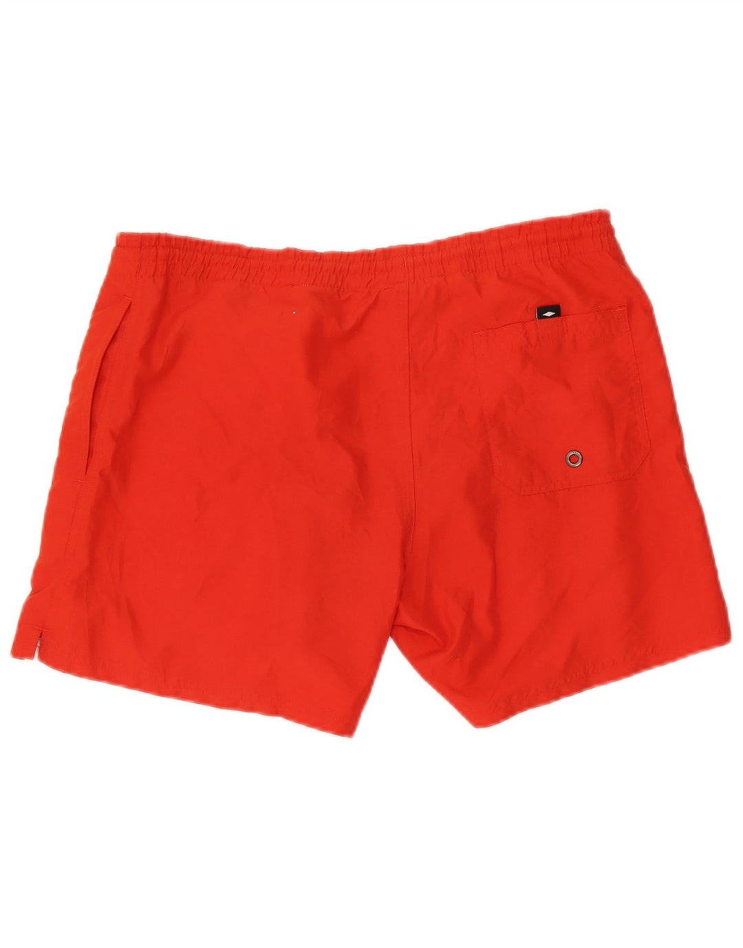 Bear Mens Swimming Shorts Medium Red Striped