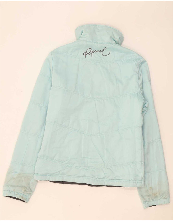 Rip Curl női megfordítható párnázott dzseki UK 12 közepes szürke poliészter