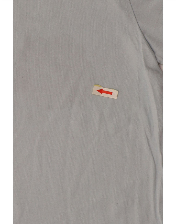 Levi's Womens Graphic T-Shirt Top UK 12 Medium Blue Cotton