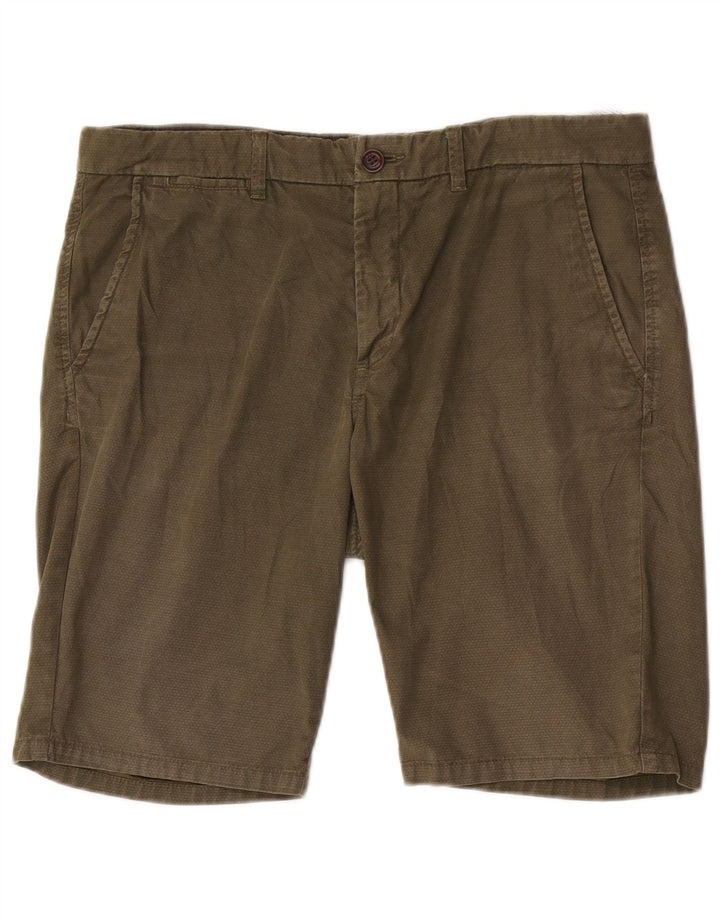 Jack & Jones Mens Chino Shorts Large W34  Khaki Cotton