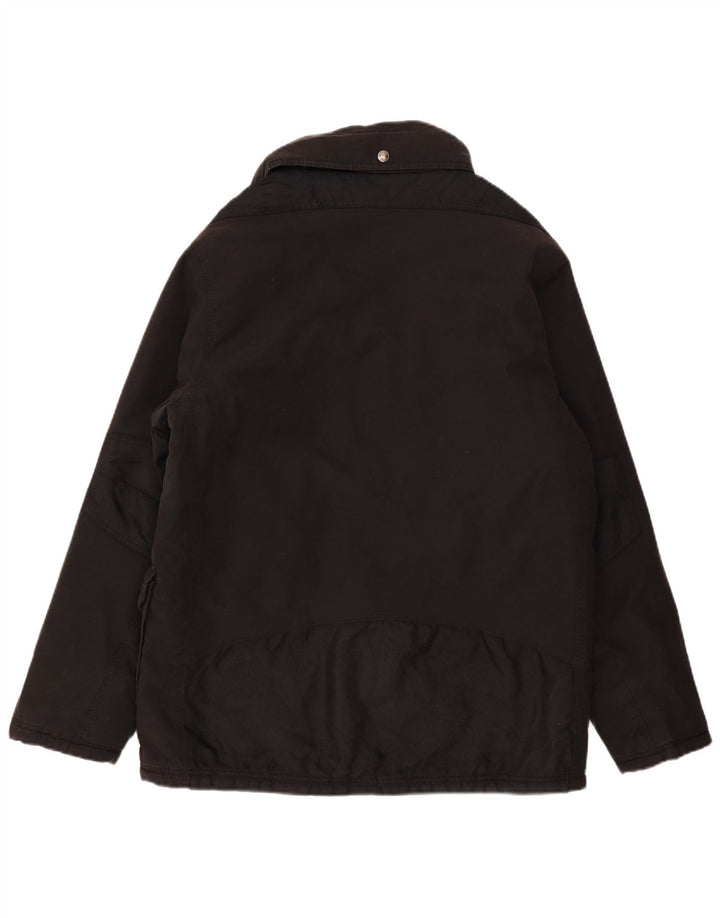 WEST SCOUT Ανδρικό Μπουφάν Windbreaker UK 40 μεγάλο μαύρο βαμβακερό