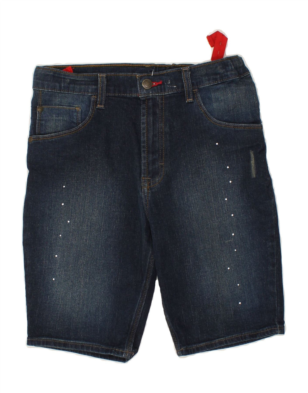 WRANGLER Girls Denim Shorts 15-16 Years W28  Navy Blue Cotton Vintage Wrangler and Second-Hand Wrangler from Messina Hembry 