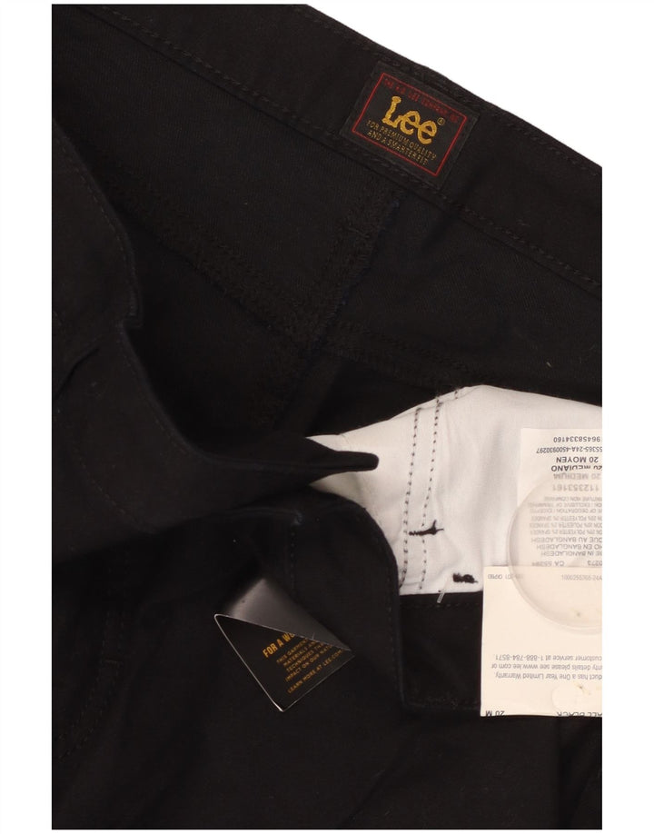 Lee Damskie US 20 3XL W40 Czarna bawełna