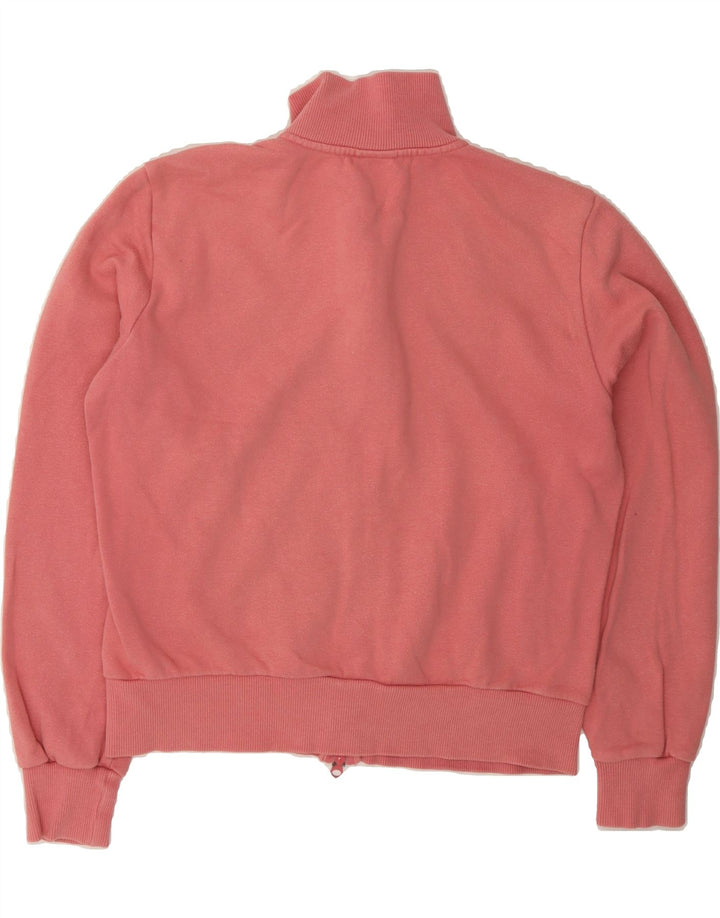 NIKE Womens Tracksuit Top Jacket UK 14/16 Large Pink Cotton Vintage Nike and Second-Hand Nike from Messina Hembry 