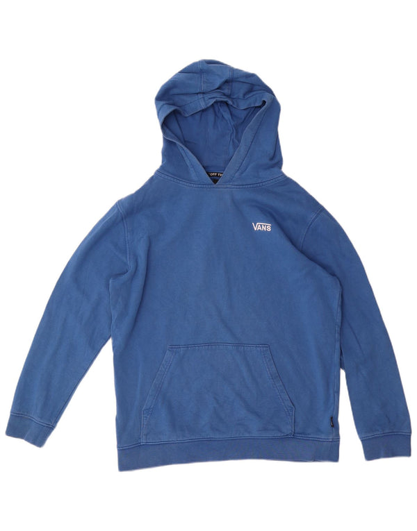 Vans Boys Hoodie Jumper 14-15 år XL Blå Bomuld