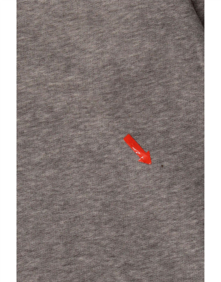 Nike Sweat-shirt pour homme en coton moucheté Gris Taille S