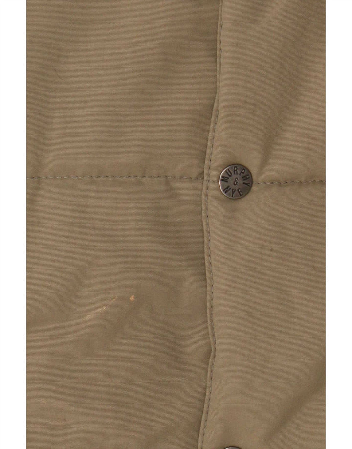 Gilet căptușit pentru bărbați Murphy & Nye UK 38 Medium Kaki Poliamidă