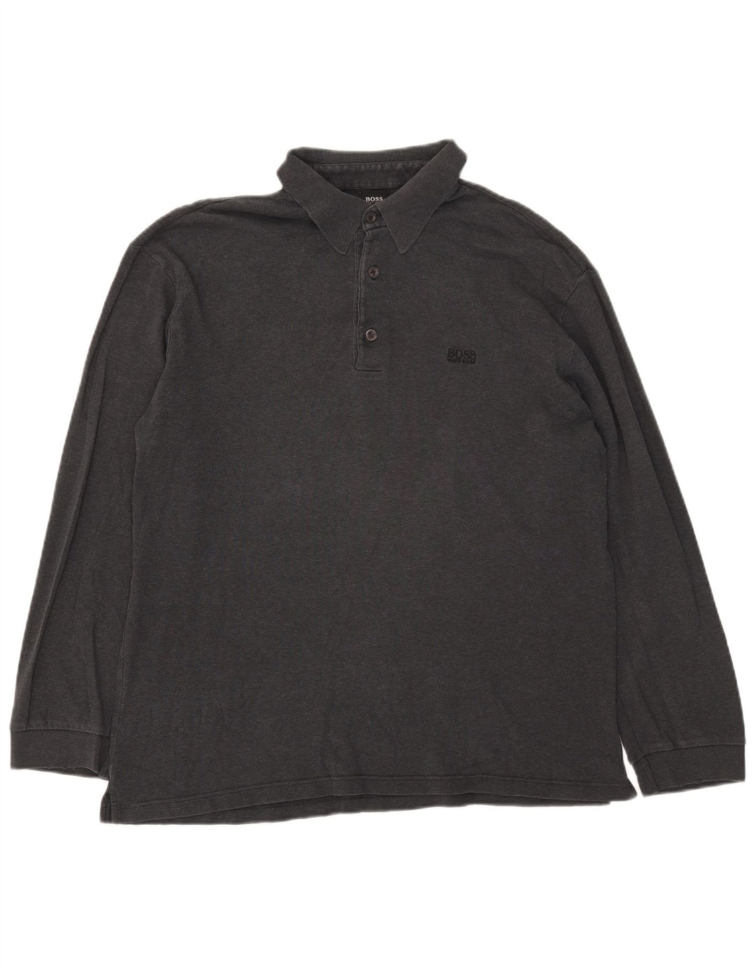 Hugo Boss Langærmet Polo Shirt til mænd 2XL Grå
