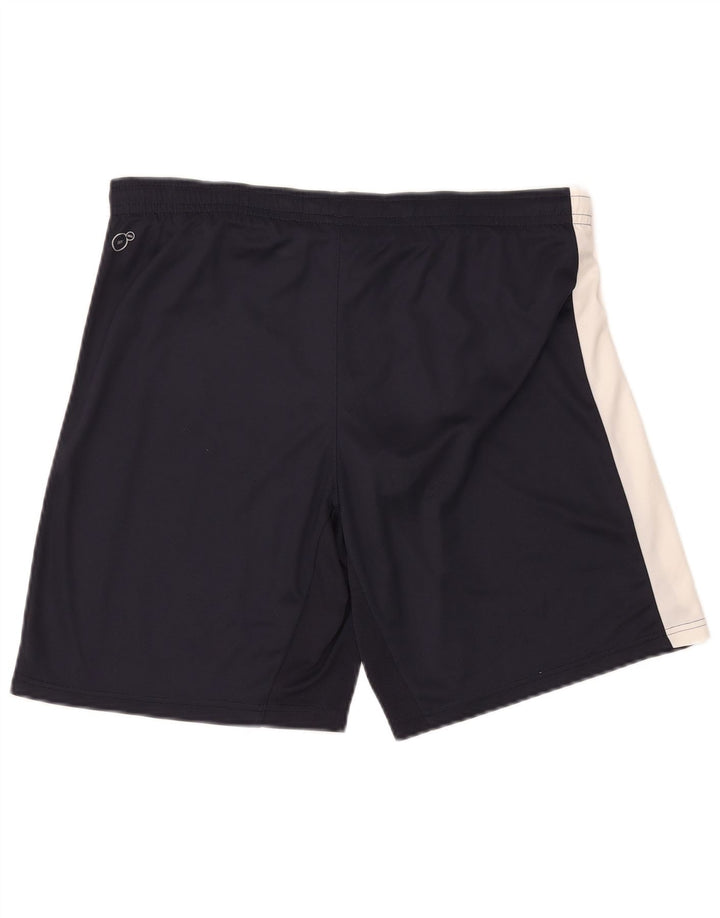 Puma Mens Sport Shorts Medium Navy Blue Colourblock Polyester