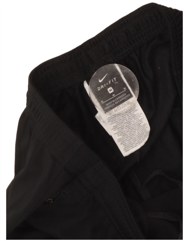 Nike Mens Dri Fit Tracksuit Trousers Medium  Black Polyester