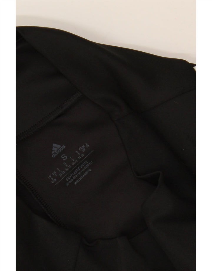 ADIDAS Womens Aeroready Leggings UK 8/10 Small  Black Polyester Vintage Adidas and Second-Hand Adidas from Messina Hembry 