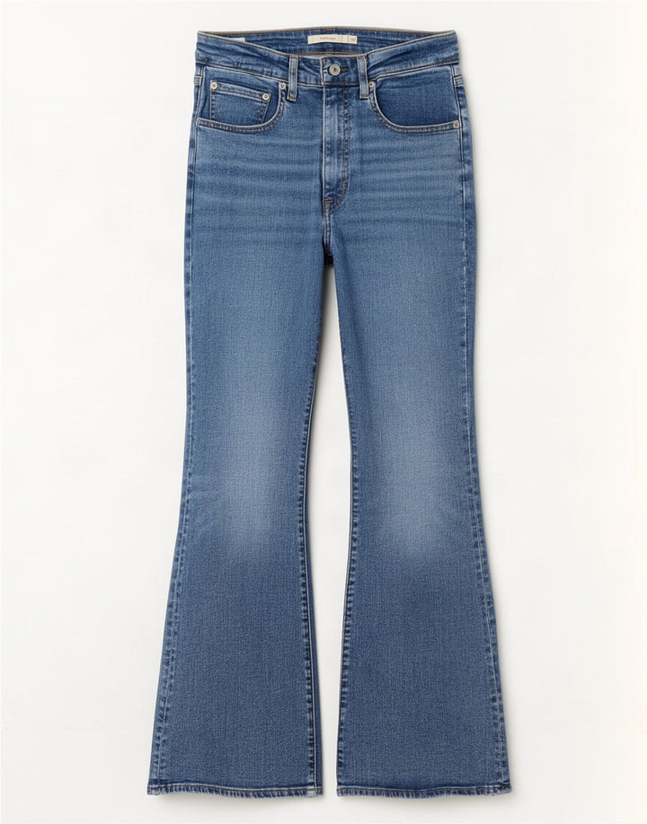 Jeans Levi's da donna 726 svasati W30 L30 cotone blu