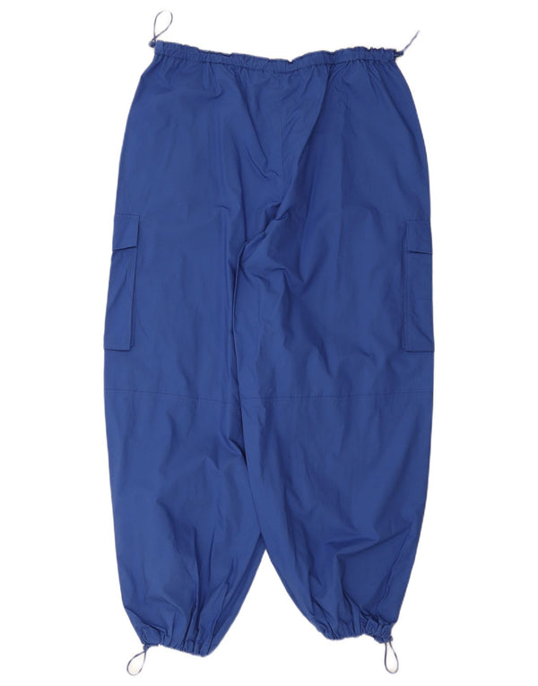 Calça cargo feminina Jack Wills, folgada, para corrida, Reino Unido 14, grande, W34, L29, azul