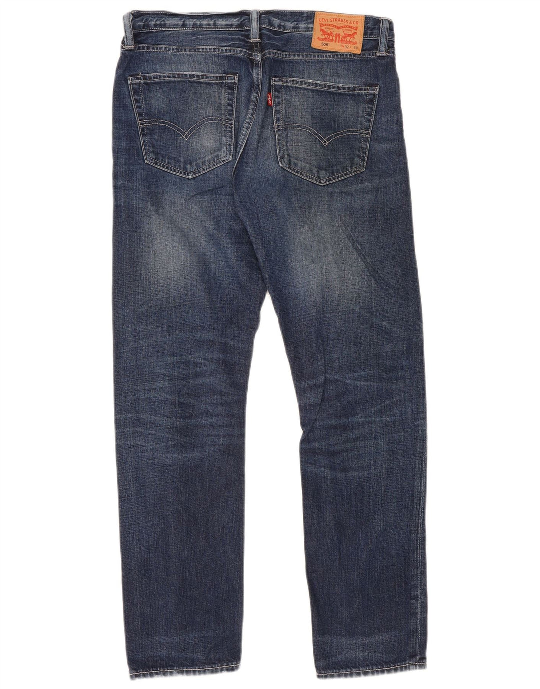 LEVI'S Womens 508 Tapered Jeans W32 L30 Blue Cotton