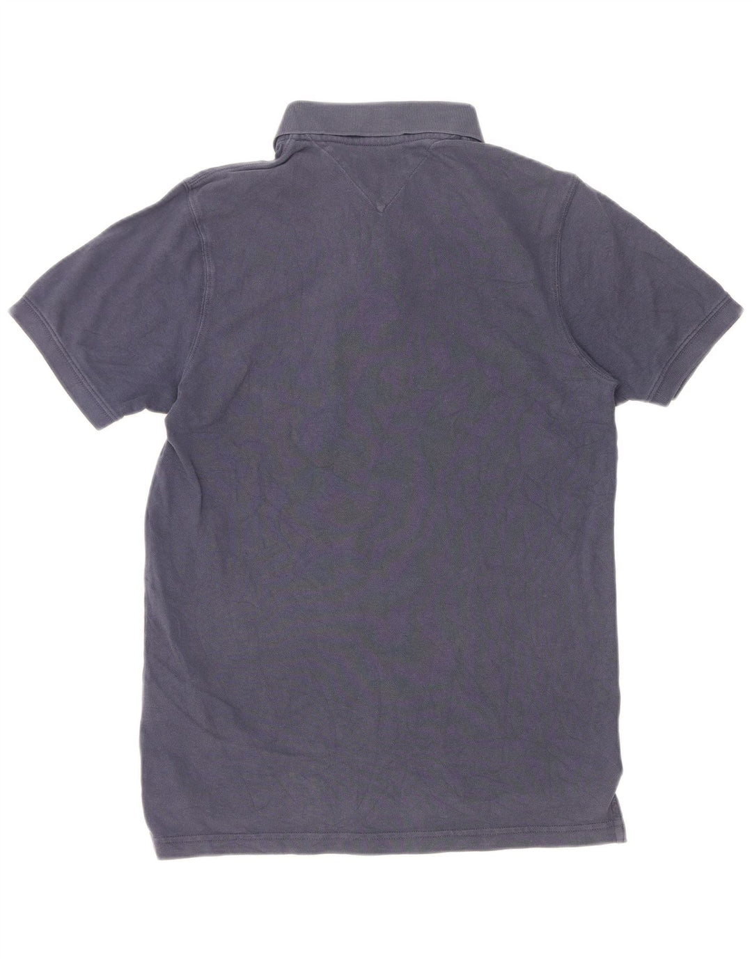 Tommy Hilfiger Mens Polo Shirt Medium Navy Blue Cotton