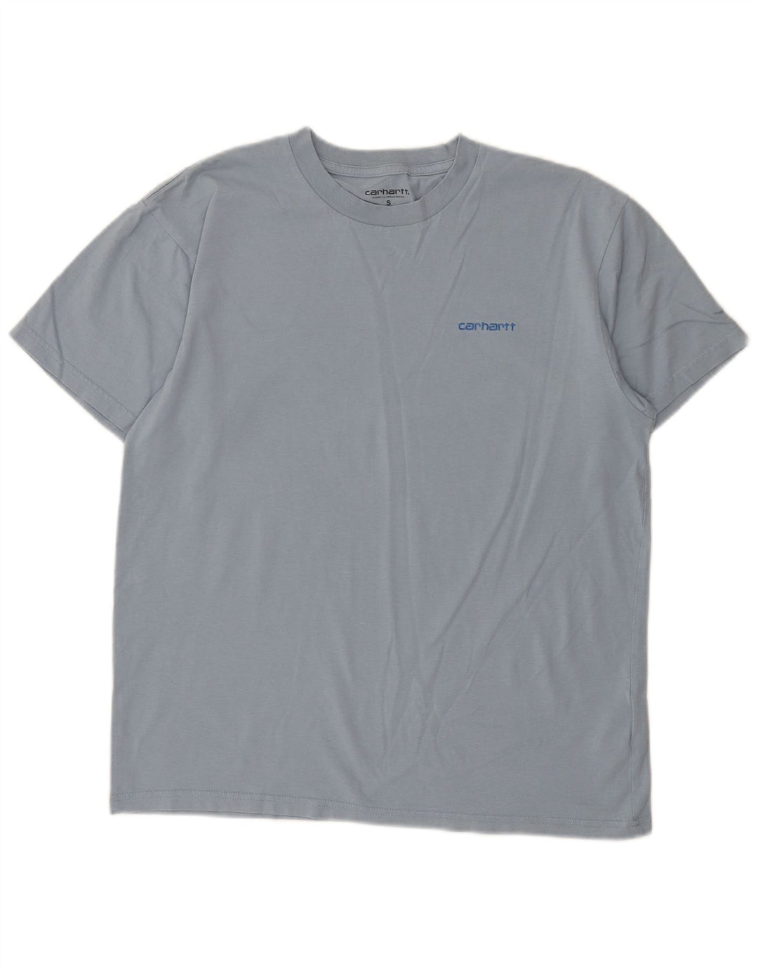Carhartt Mens T-Shirt Top Small Blue Cotton
