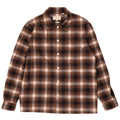 Jack Wills Mens Overshirt Camicia di flanella a quadri marrone medio