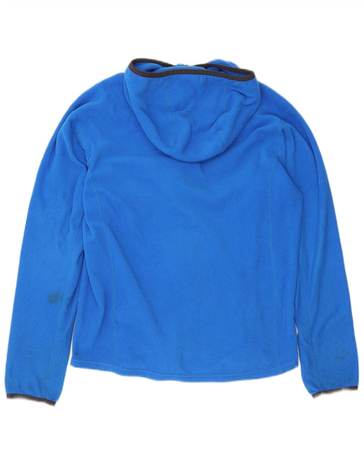 Helly Hansen Damen Kapuzen-Fleecejacke UK 14 Mittelblaues Polyester