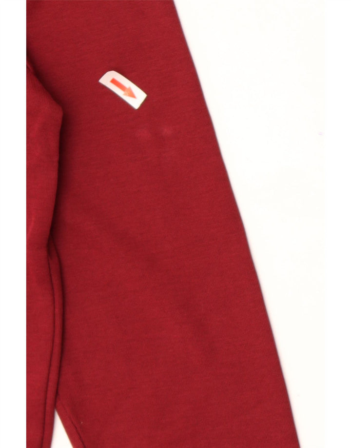 Felpa grafica da uomo Hugo Boss, maglione medio bordeaux