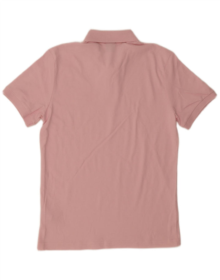 Hugo Boss Mens Slim Fit Polo Shirt Medium Pink Cotton
